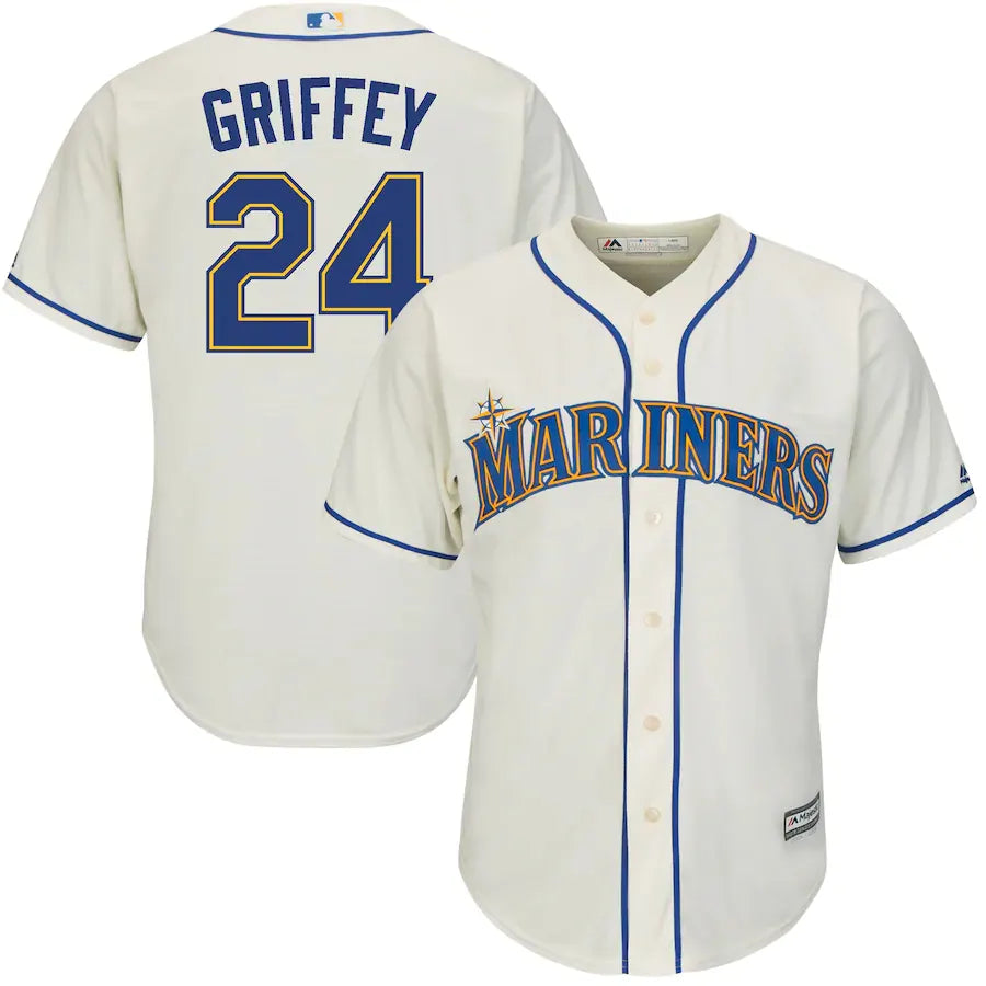 Griffey Mariners Cream Jersey