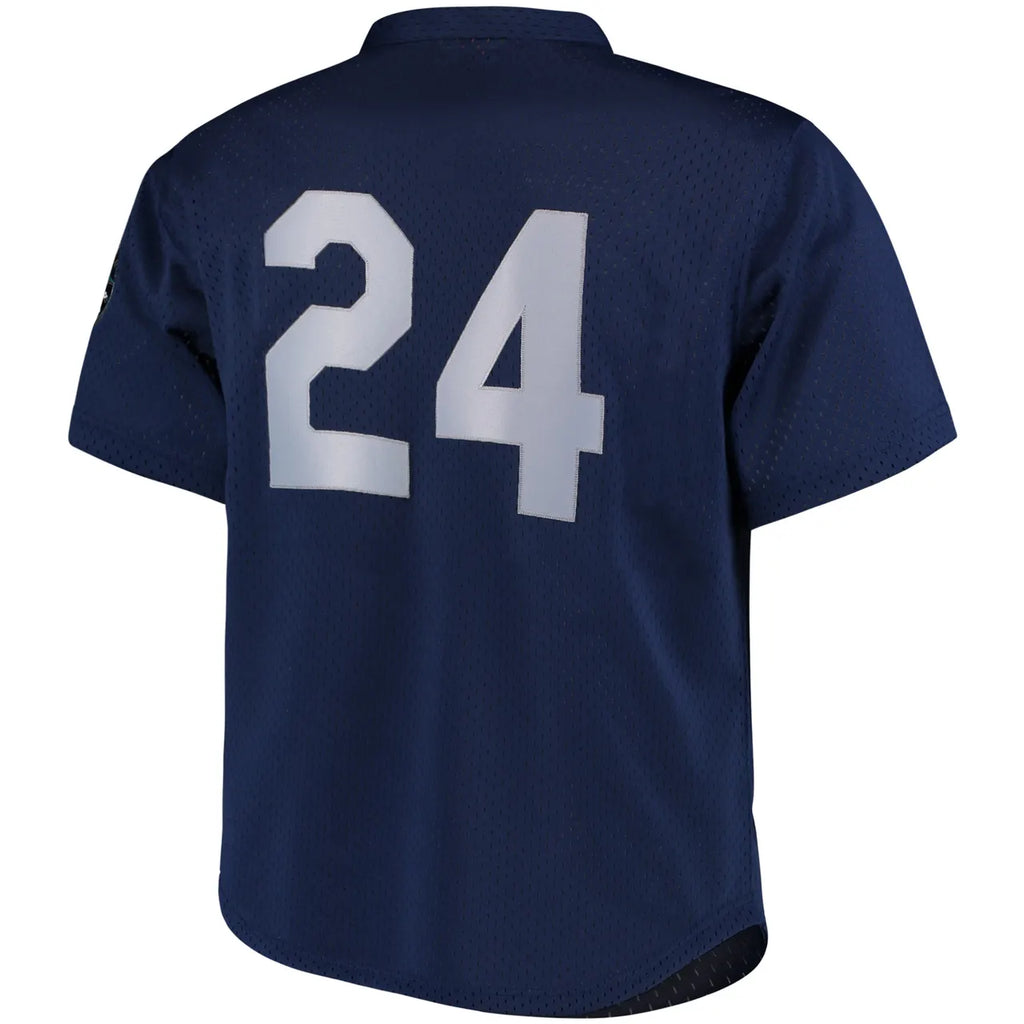 Mitchell & Ness Mariners Navy Jersey - Hình 4