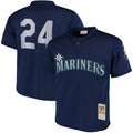 Mitchell & Ness Mariners Navy Jersey