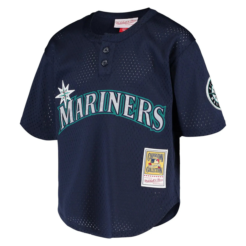 Mariners Cooperstown Navy Jersey - Hình 3