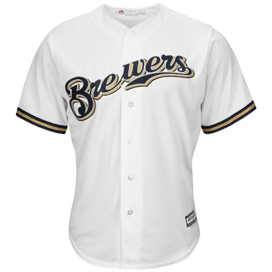 Broxton Brewers White Jersey - Hình 2