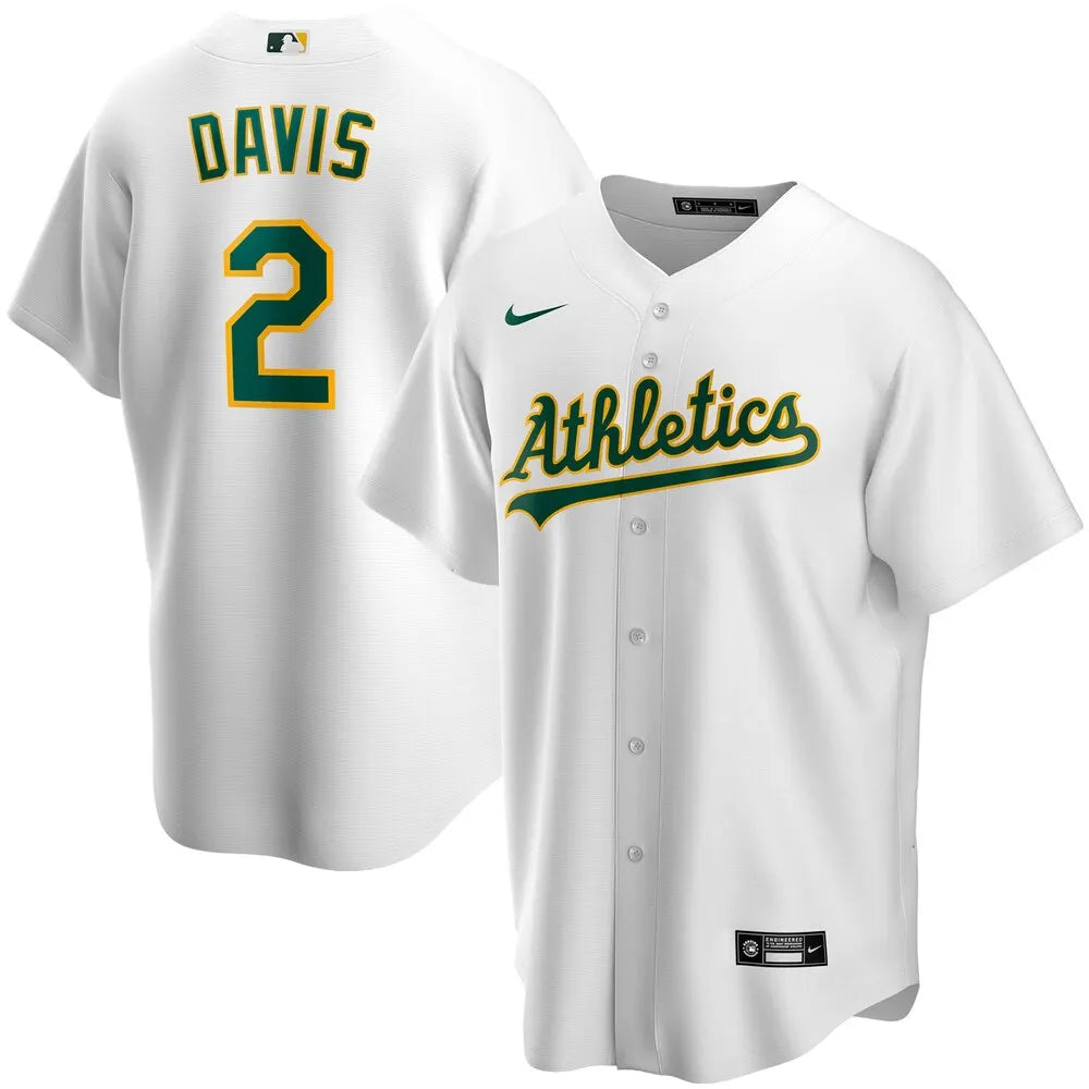 Oakland A's Davis #2 Jersey
