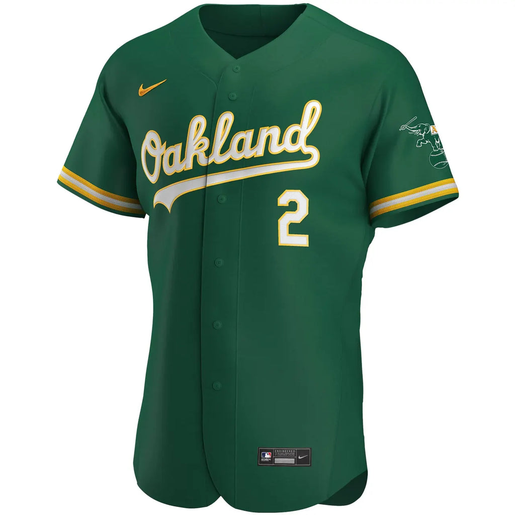 Davis #2 A's White Jersey - Hình 6