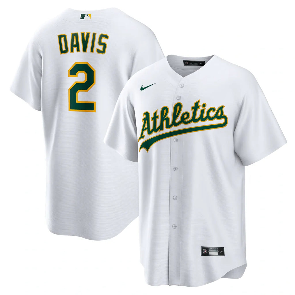 Nike Oakland A's Davis #2 Jersey