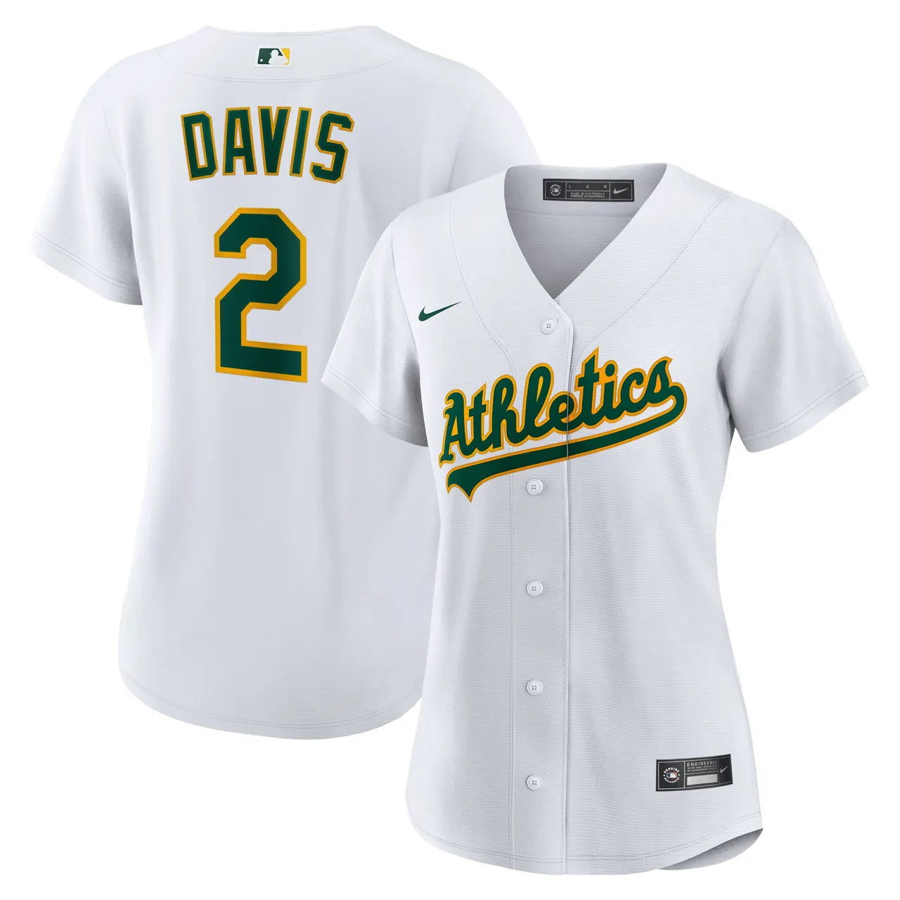 Oakland A's Green Davis Jersey - Hình 11