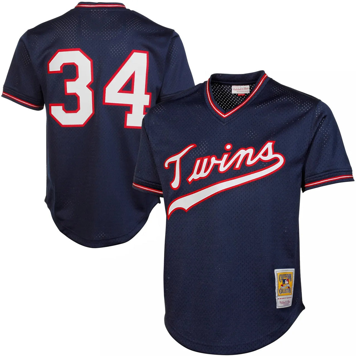 Mitchell & Ness Twins Navy Jersey - Hình 2