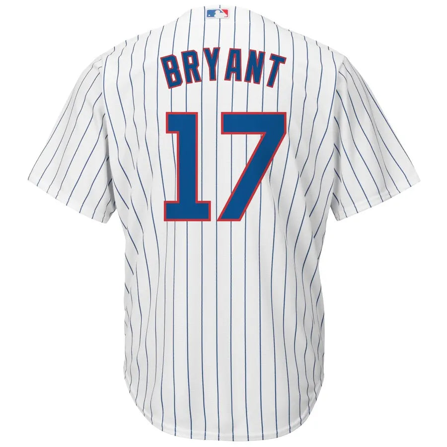 majestic Bryant Cubs Pinstripe Jersey - Hình 3