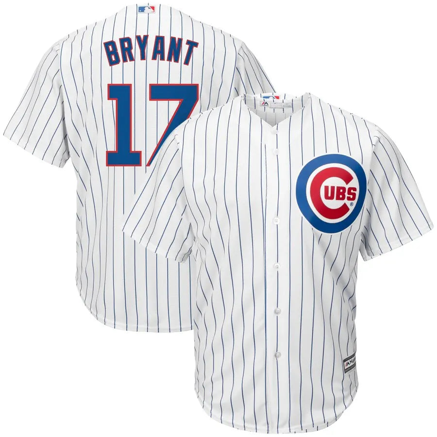 majestic Bryant Cubs Pinstripe Jersey