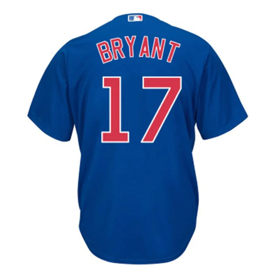 majestic Bryant Cubs Blue Jersey - Hình 3