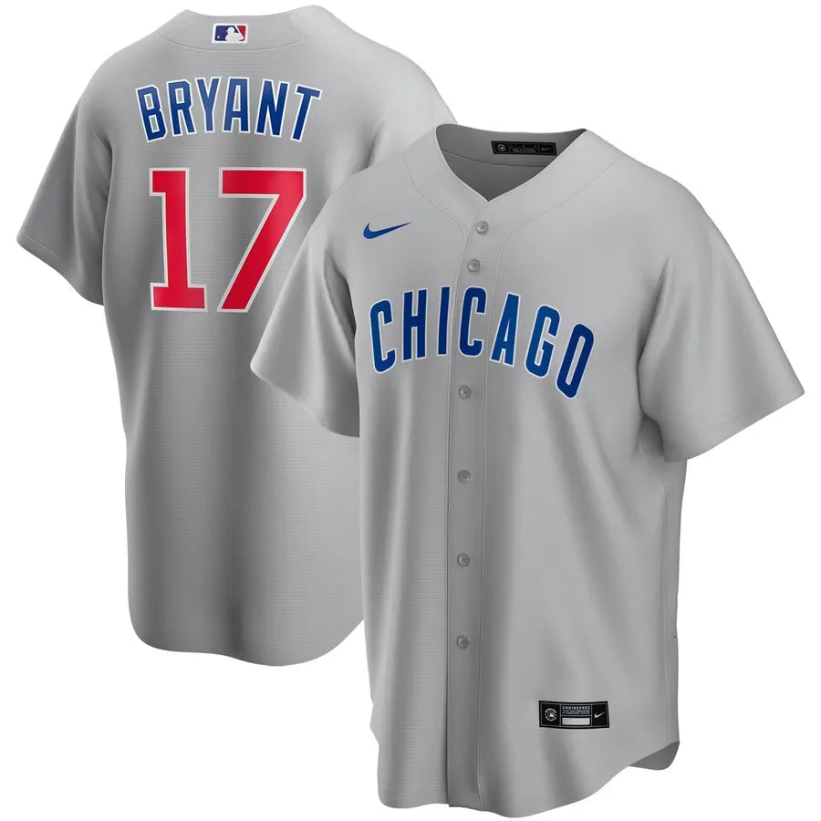 Bryant Cubs Gray Jersey