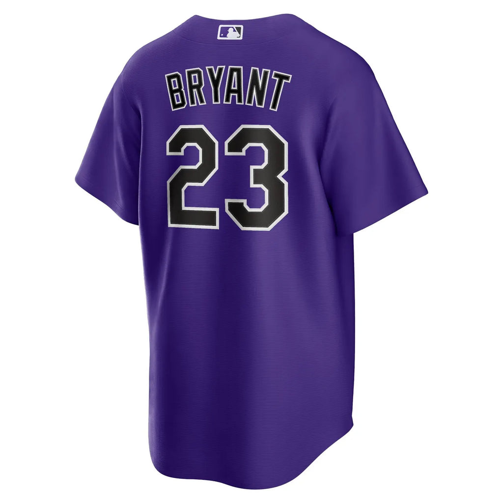 Nike Bryant Rockies Purple Jersey - Hình 4