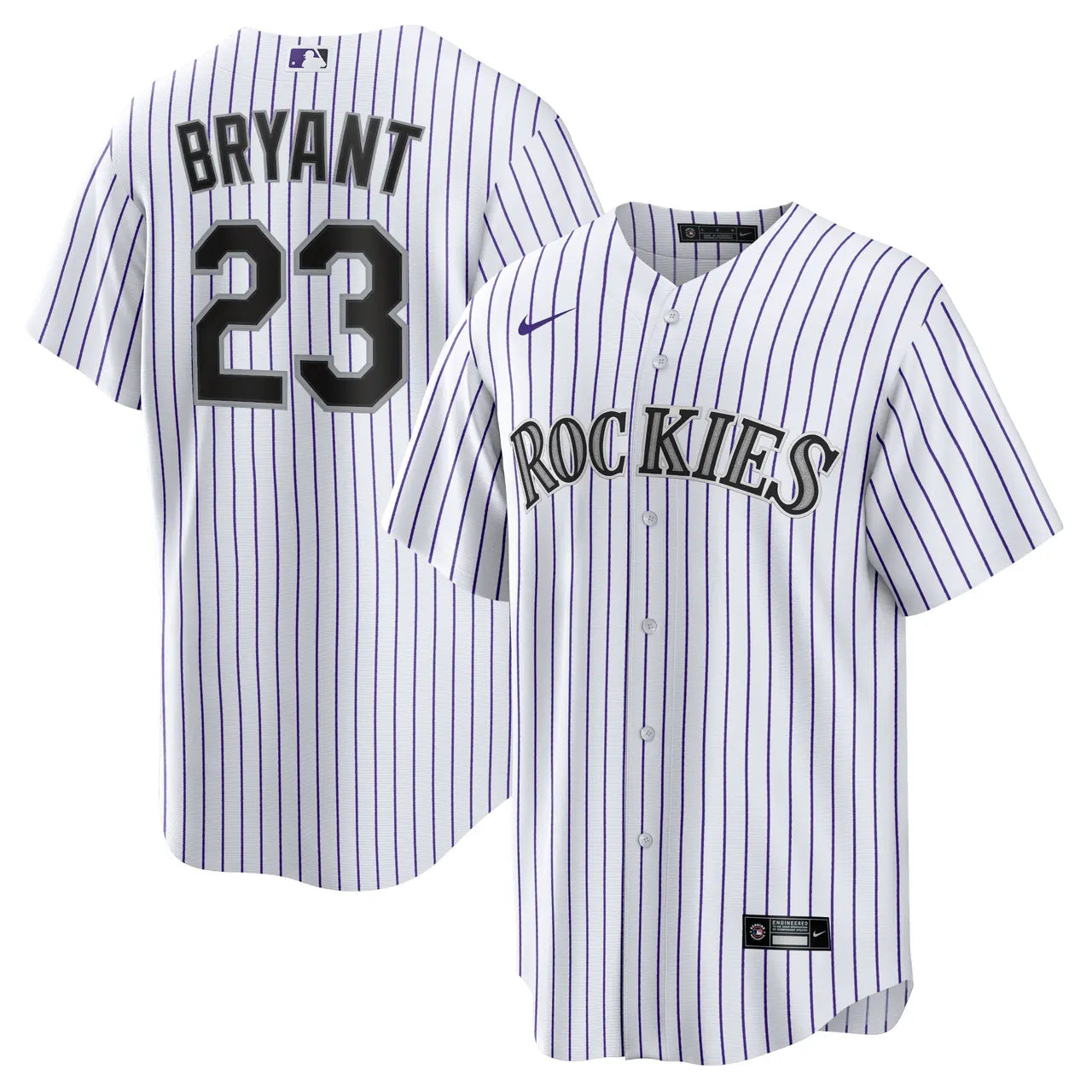 Nike Bryant Rockies Purple Jersey - Hình 10