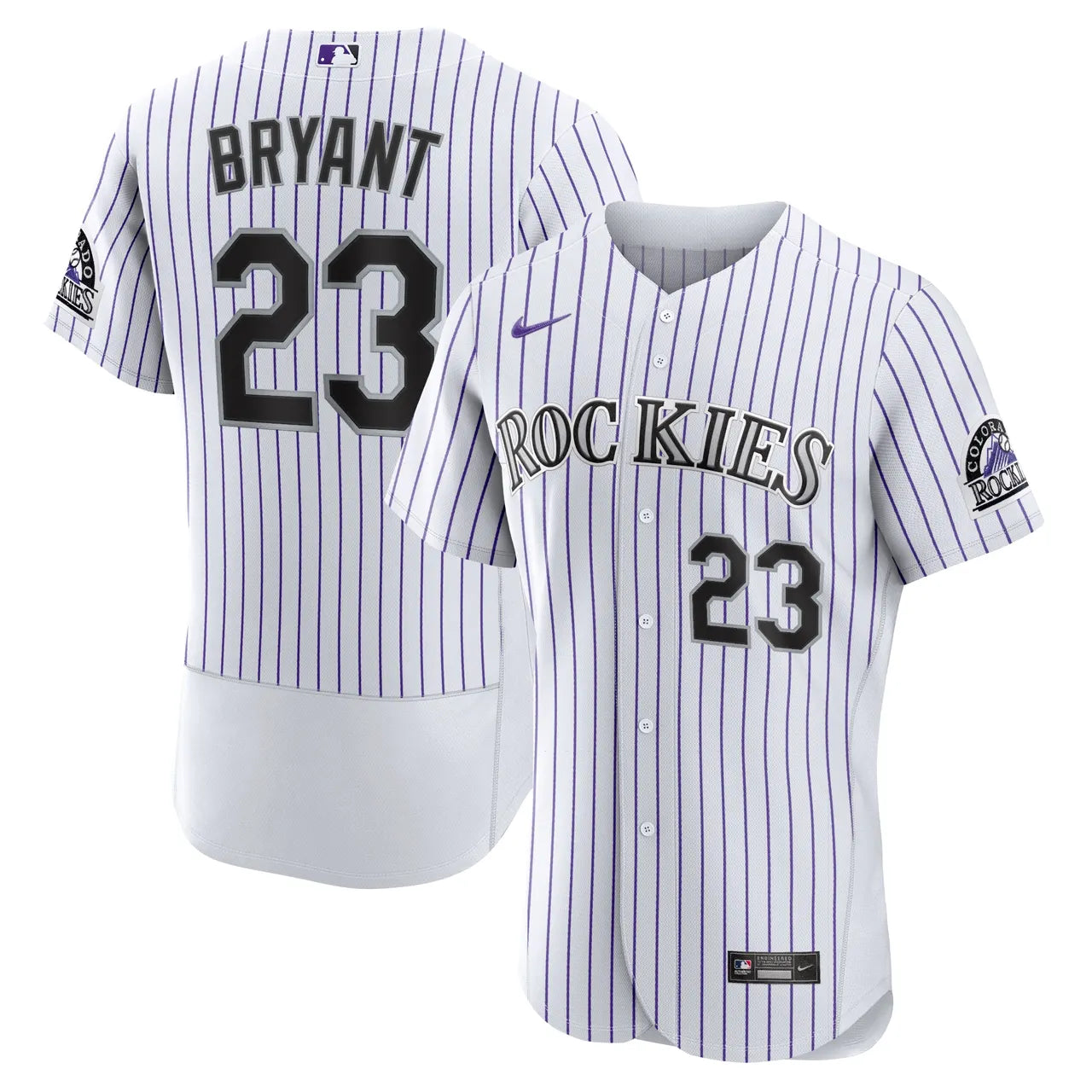Bryant Rockies Pinstripe Jersey nike