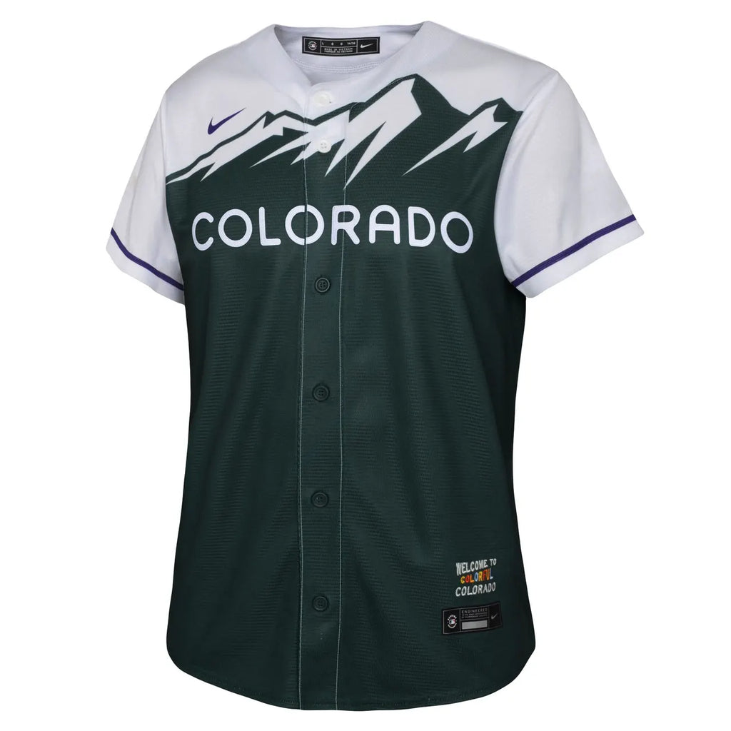nike Bryant Rockies Green Jersey - Hình 3