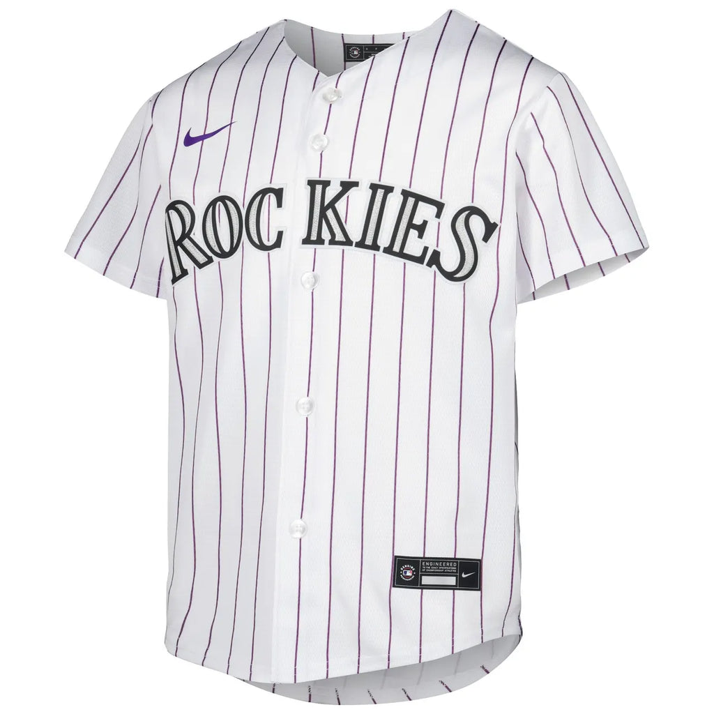 Bryant Rockies Pinstripe Jersey - Hình 3