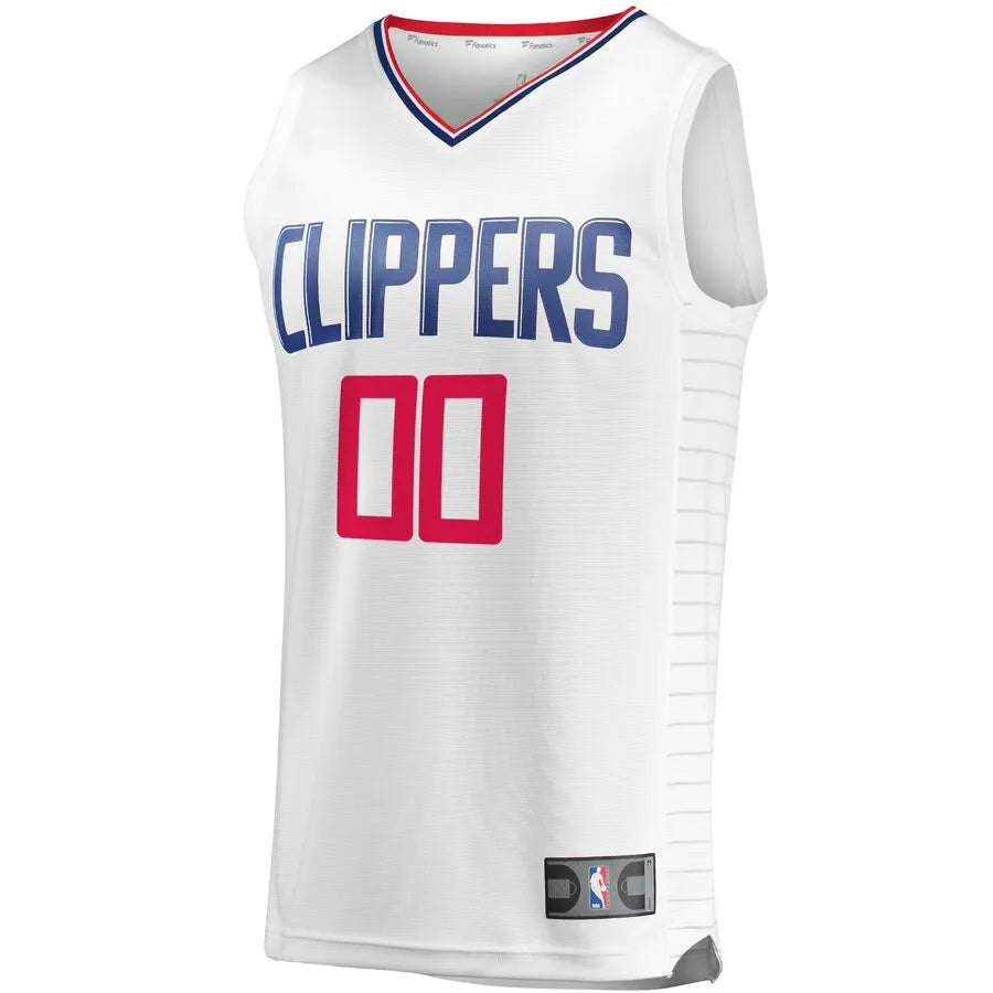 fanatics Clippers White Custom Jersey - Hình 2