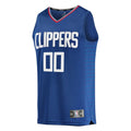 fanatics Custom Clippers Blue Jersey