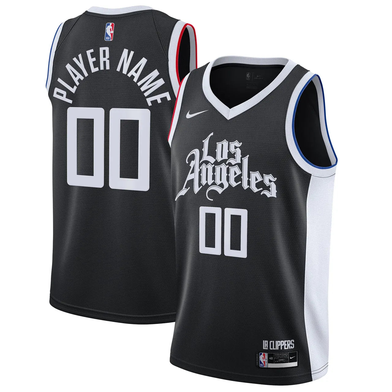 Clippers Black Icon Jersey - Hình 2