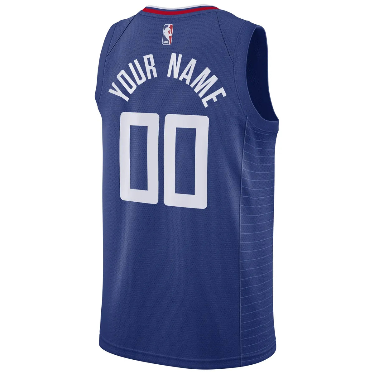 Clippers Blue Custom Jersey nike
