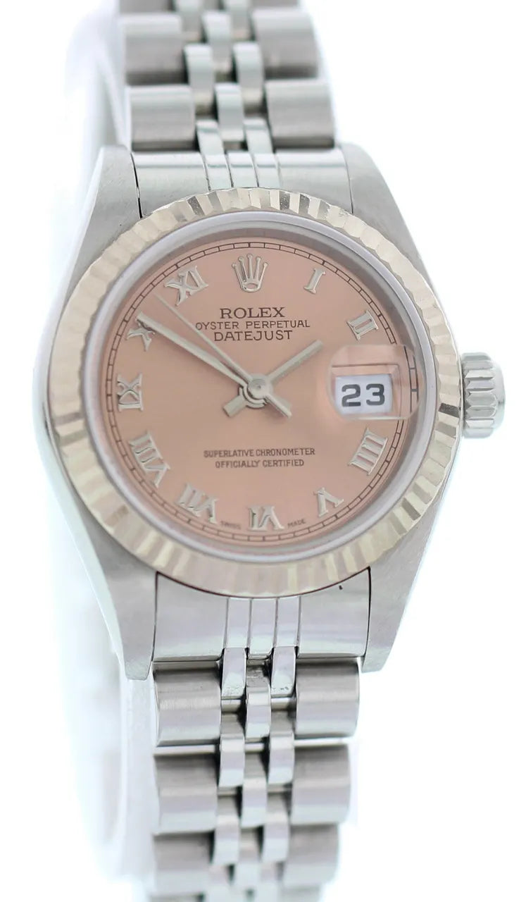 datejust Rolex Salmon Dial Steel