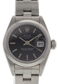 Rolex Black Dial Stainless Steel