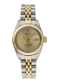 Rolex Datejust Champagne Dial two