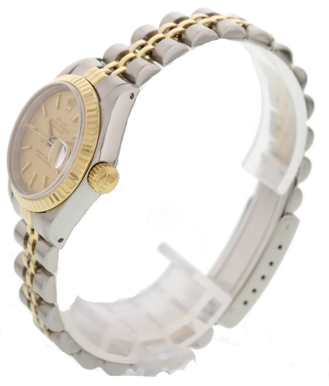 Rolex Gold Dial Two-Tone datejust steel - Hình 2