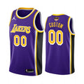Jordan Lakers Purple Jersey custom