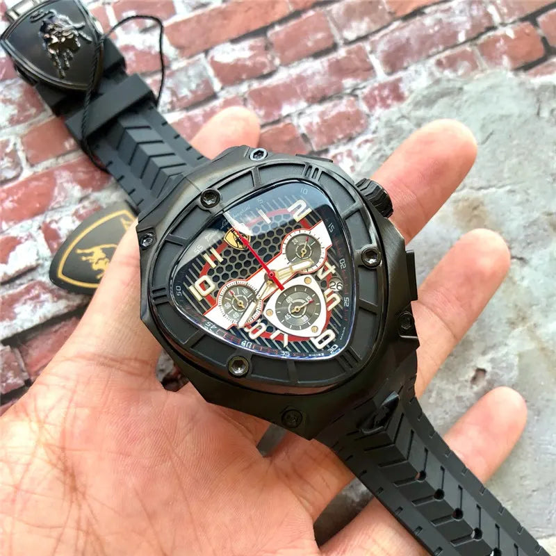 Lamborghini Black Chronograph