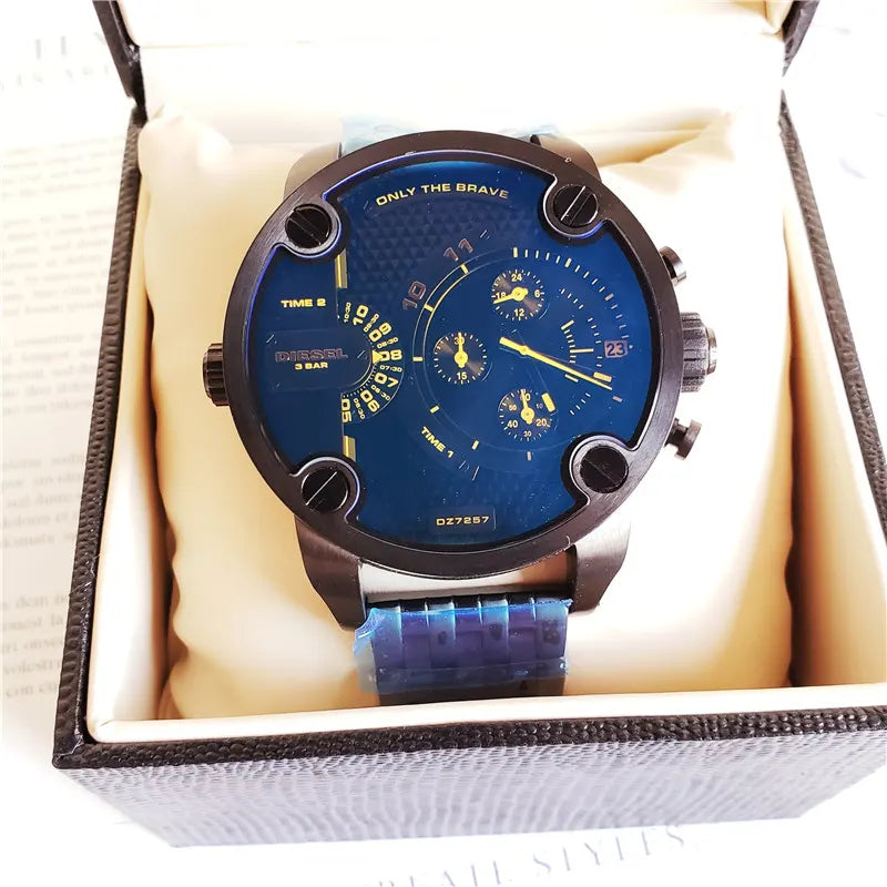 Diesel Blue Chronograph Watch
