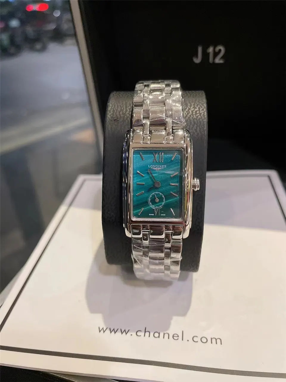 Longines DolceVita Green Dial Steel
