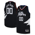 Clippers Black Custom Jersey