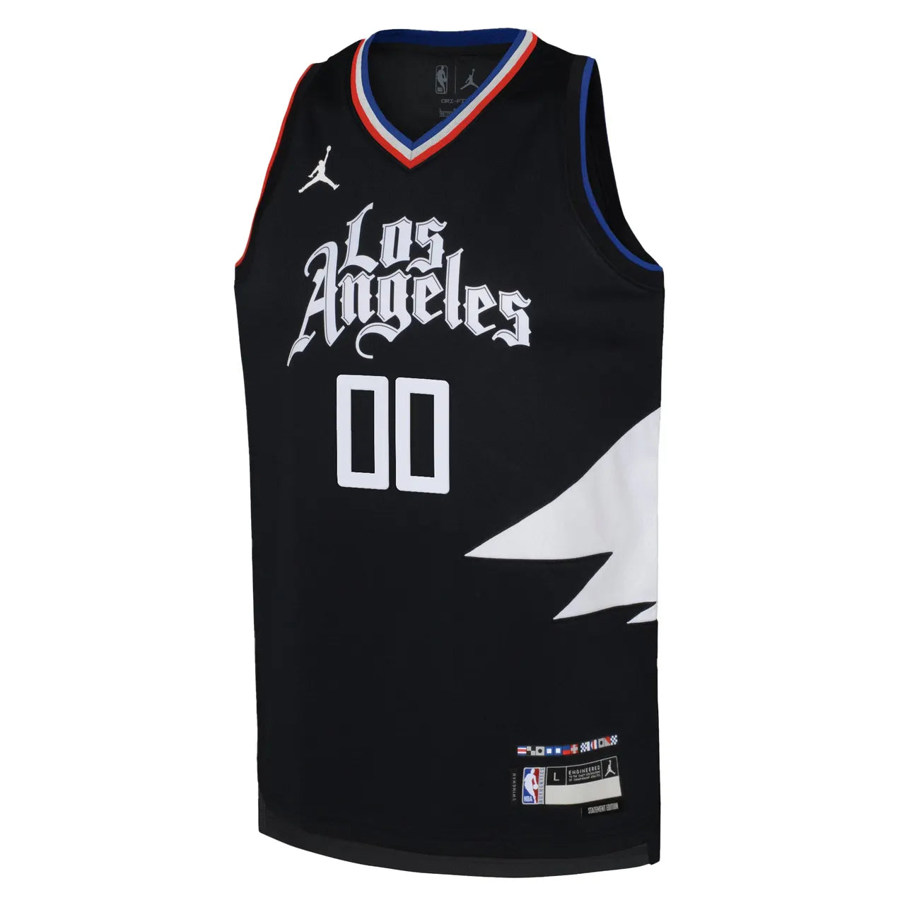 Clippers Black Custom Jersey - Hình 2