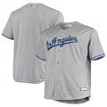 Majestic Dodgers Gray Road Jersey