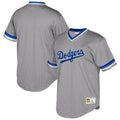 Dodgers Gray Mesh Jersey