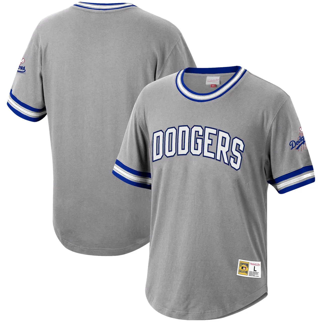 Dodgers Gray Cooperstown Jersey