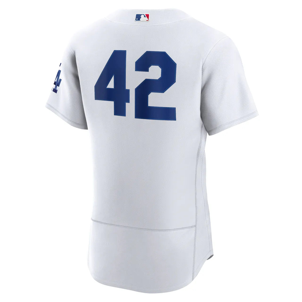 Dodgers #42 White Jersey - Hình 4