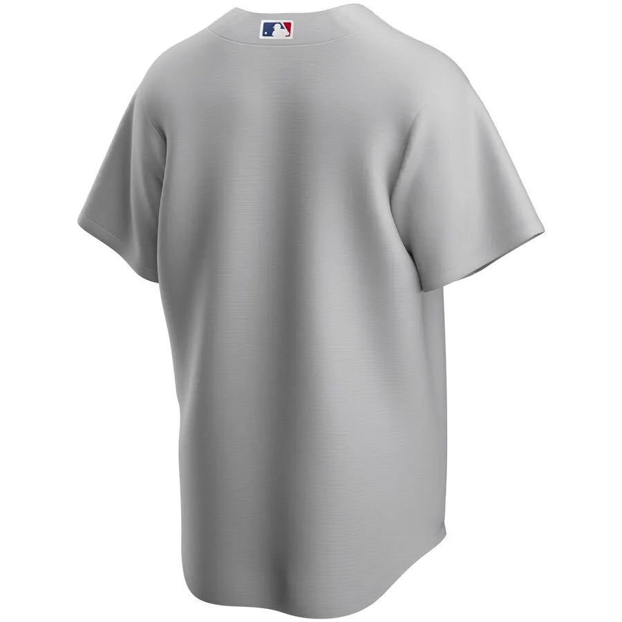 replica Nike Dodgers Gray Road Jersey - Hình 3