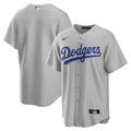 Dodgers Gray Road Jersey nike authentic