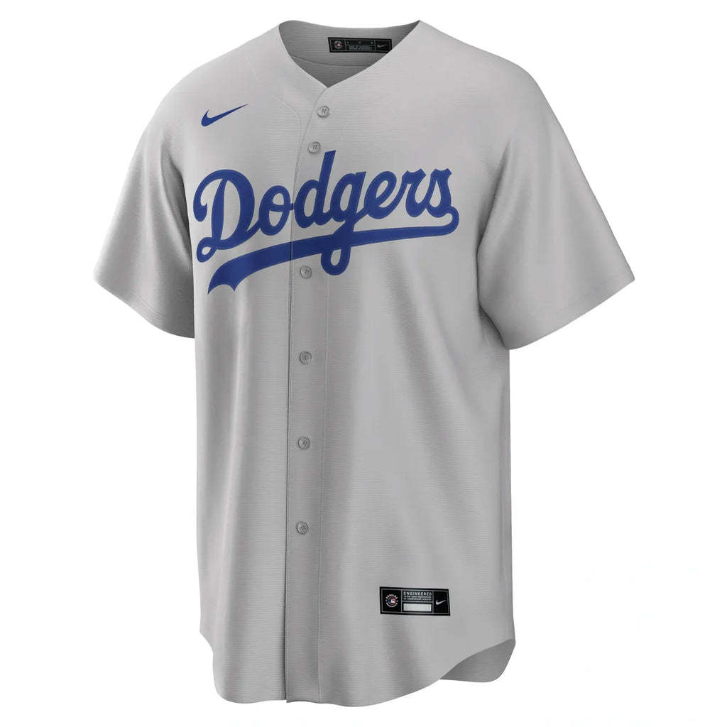 Dodgers Gray Road Jersey nike authentic - Hình 3
