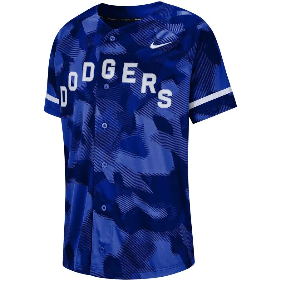 nike Dodgers Blue Camo Jersey - Hình 2