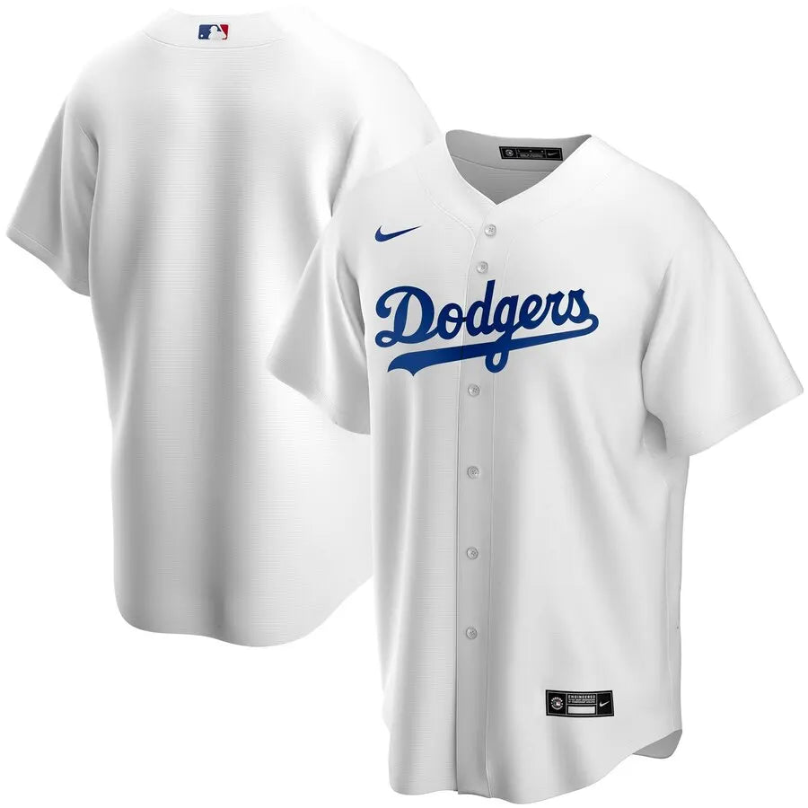 Dodgers White Home Jersey nike authentic