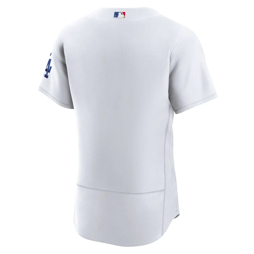 nike authentic Dodgers White Home Jersey - Hình 4
