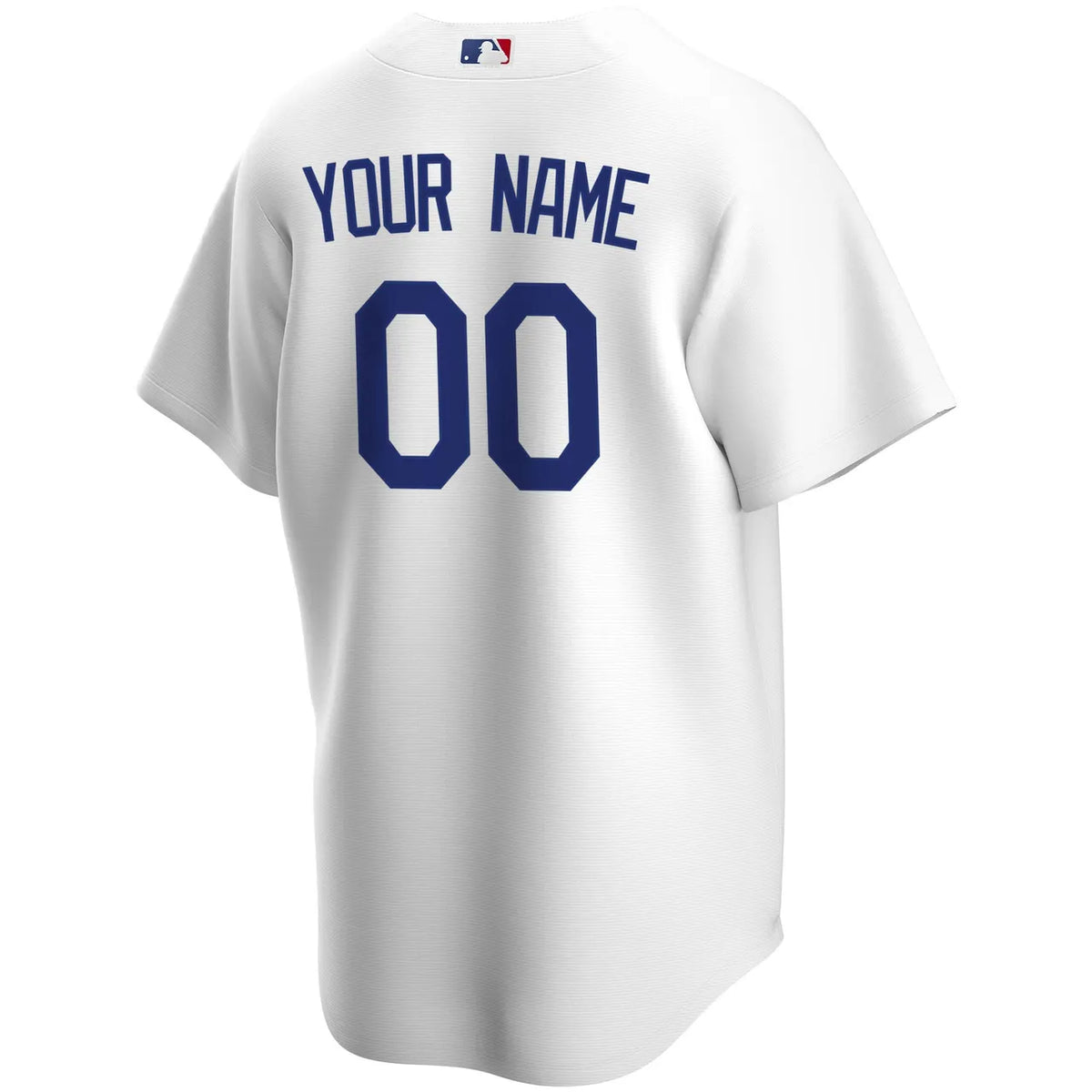Nike Dodgers White Custom Jersey - Hình 4