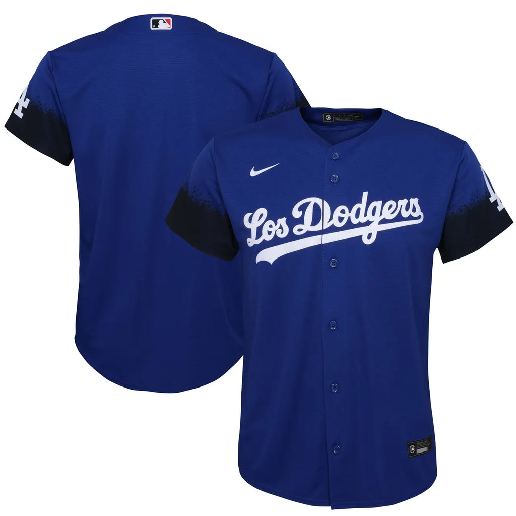 Dodgers Blue Fade Jersey - Hình 2