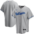 Dodgers Gray Road Jersey nike