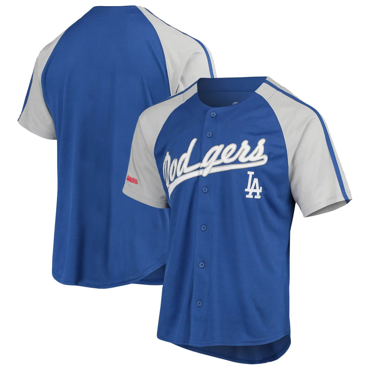 Stitches Dodgers Blue Jersey