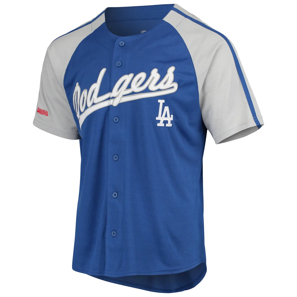 Stitches Dodgers Blue Jersey - Hình 3