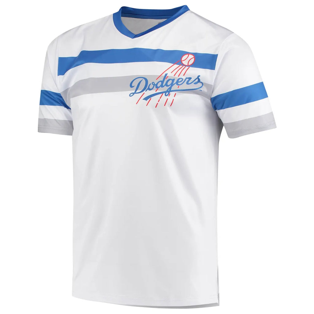 Dodgers White Throwback Jersey - Hình 3