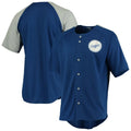 Stitches Dodgers Blue Gray Jersey